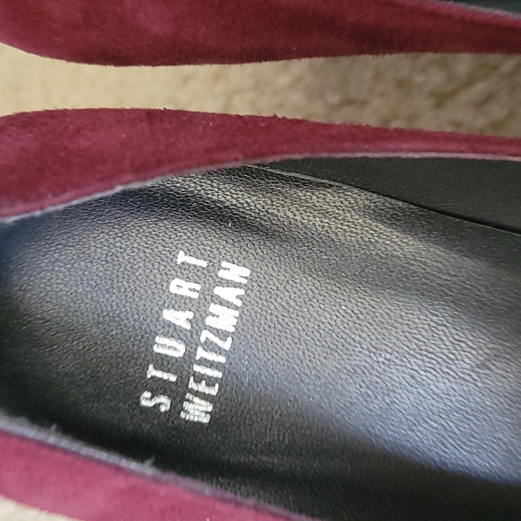 NWT Stuart Weitzman Suede Pumps - Picture 2 of 8